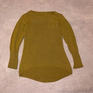 Cozy Lightweight Dark Yellow Sweater